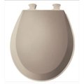 Church Seat Church Seat 500EC 068 14.375 in.W Lift-Off Round Closed Front Toilet Seat in Fawn Beige 500EC 068